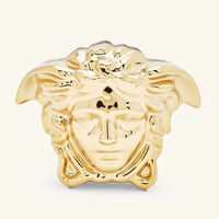 versace medusa grande candle gold