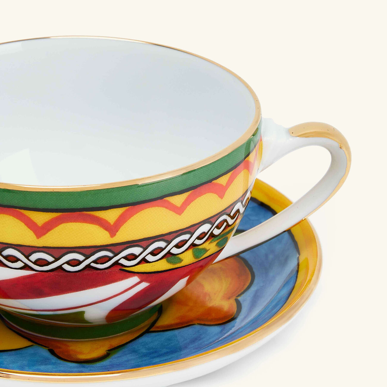 Carretto Lemon Tea Set dolce gabbana casa carretto lemon tea set