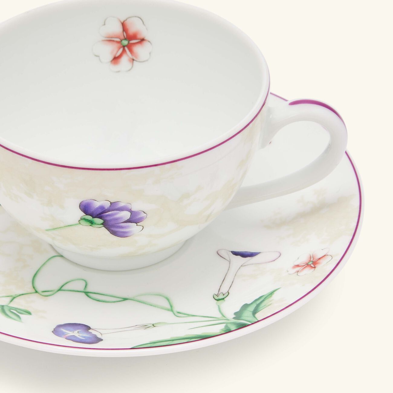 Canisse Tea Cup & Saucer Gold bernardaud canisse tea cup saucer gold