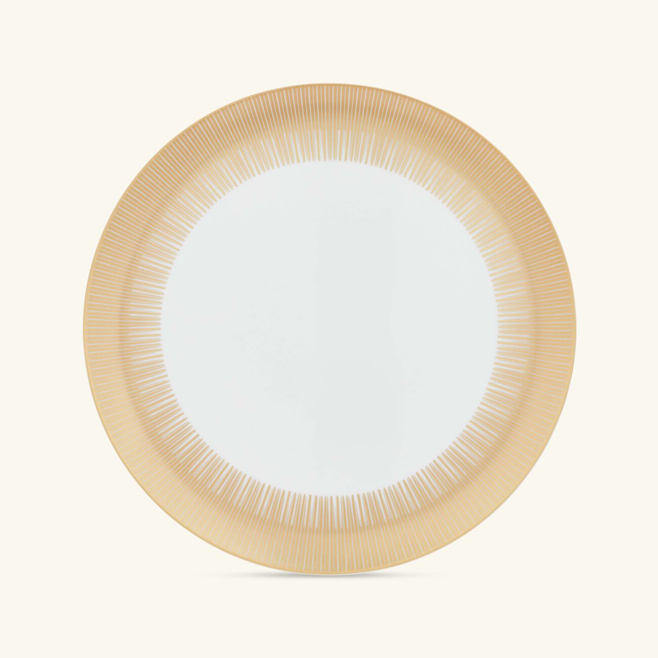 برناردو طبق الضيافة سول بيضاوي باللون الذهبي 32 سم