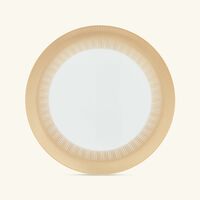 bernardaud sol bread   butter plate round gold 16cm