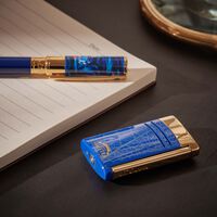 Maxijet Partagas Lighter Blue st dupont maxijet partagas lighter blue