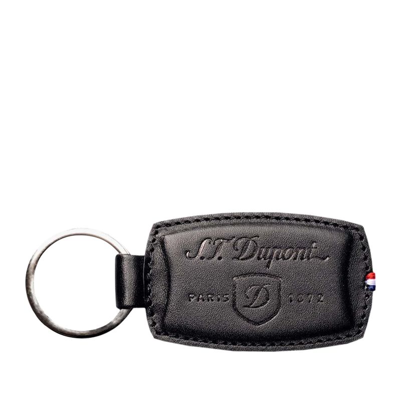 Line D Leather Key Chain, large