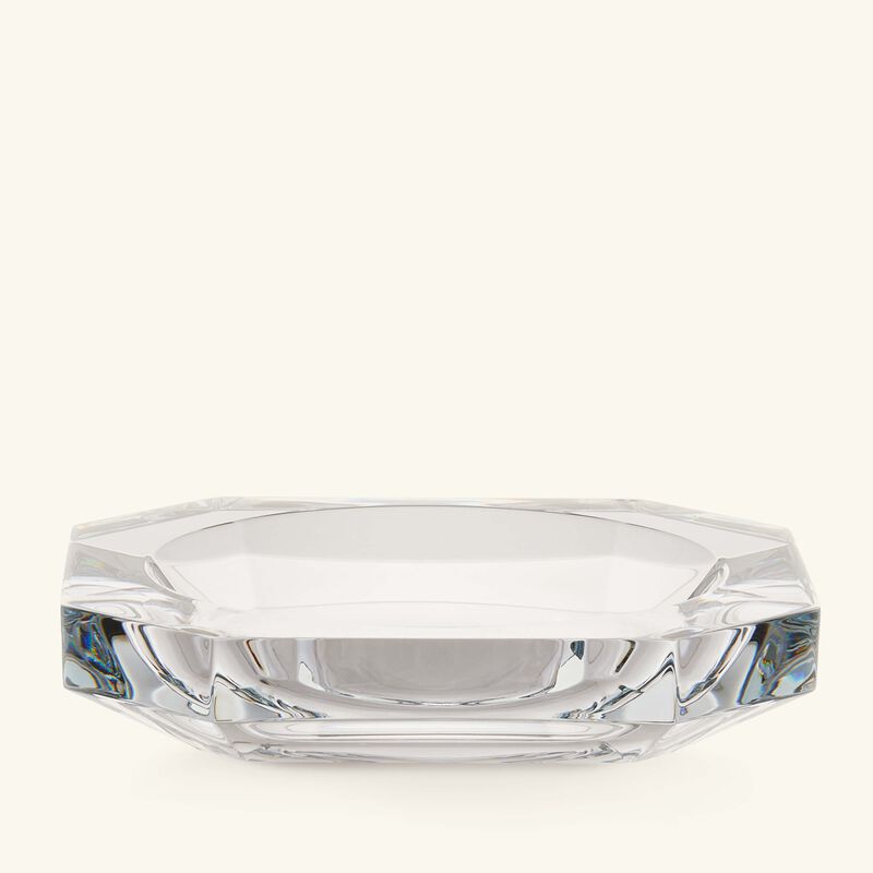 باكارا صينية الحلى والمجوهرات أوكتوجون بتصميم شفاف مستطيل الشكل   بالحجم الصغير