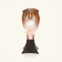 Falcon Head Sculpture Medium Brown Limited Edition daum falcon head sculpture medium brown limited edition