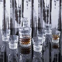 baccarat louxor bar set clear