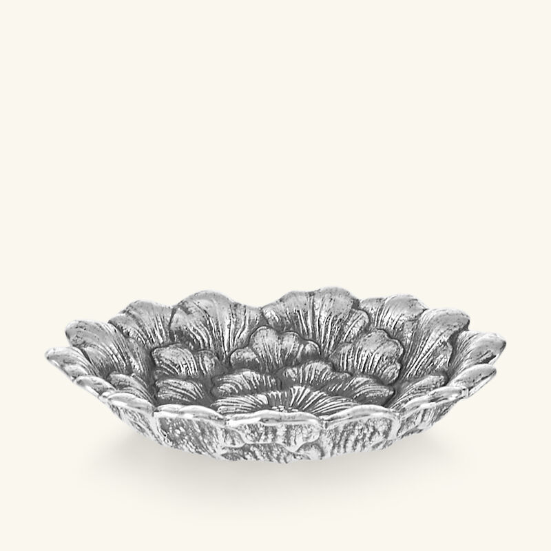 buccellati gardenia flower bowl small silver