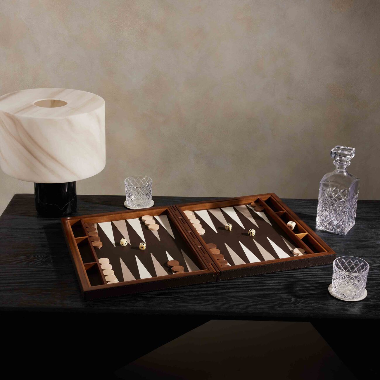 Backgammon Case Brown giobagnara backgammon case brown