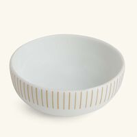 bernardaud sol serving bowl gold 8cm