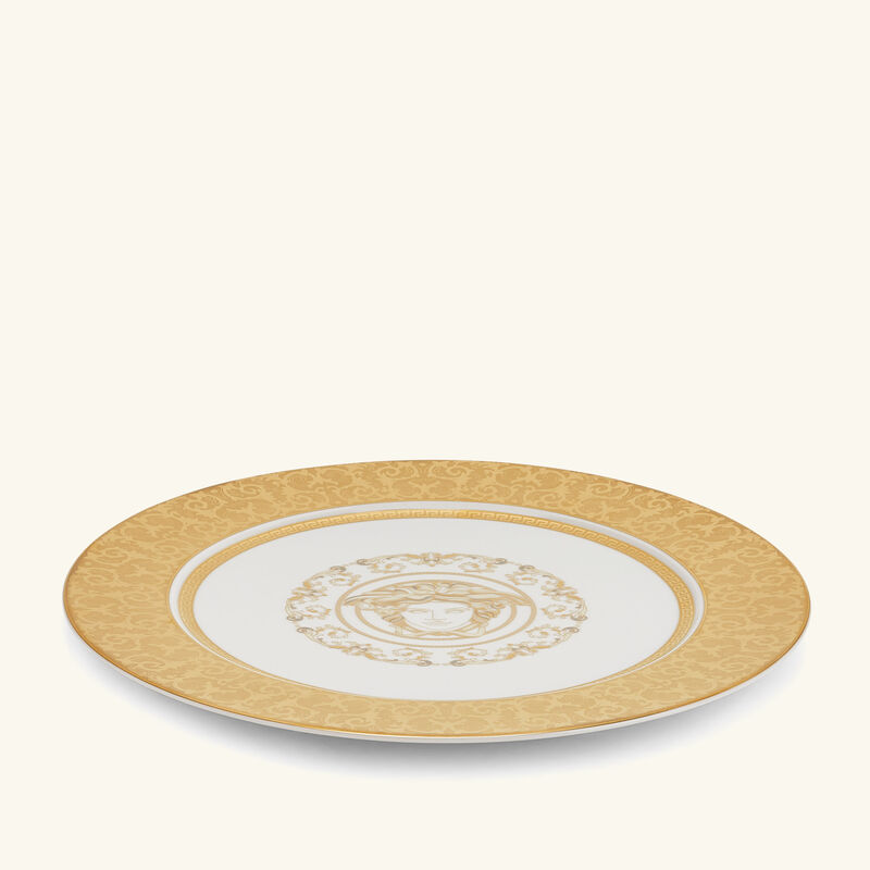 Medusa Gala Charger Plate White 33cm versace medusa gala charger plate white 33cm