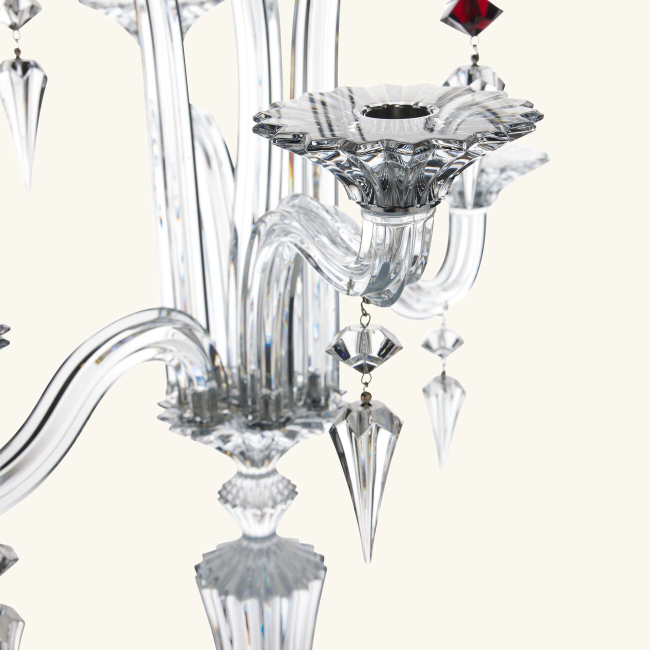 baccarat mille nuits candlelabra clear 5 candles