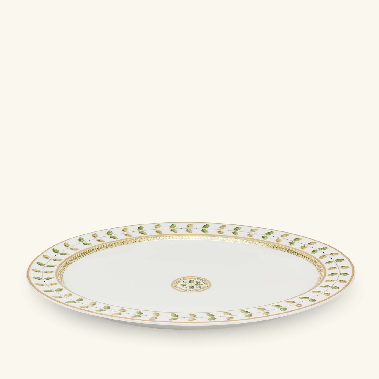 برناردو طبق الضيافة فيبي كونستانس بيضاوي أخضر 39 سم