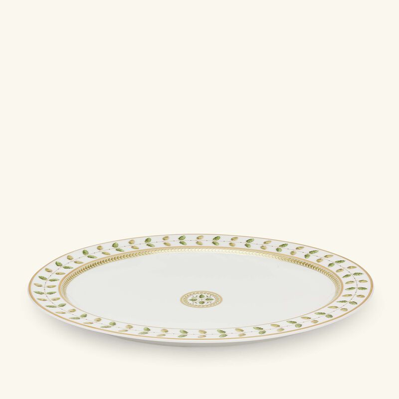 برناردو طبق الضيافة فيبي كونستانس بيضاوي أخضر 39 سم