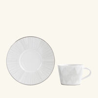 Silva Coffee Cup & Saucer - Set Of 2 bernardaud silva coffee cup saucer set of 2