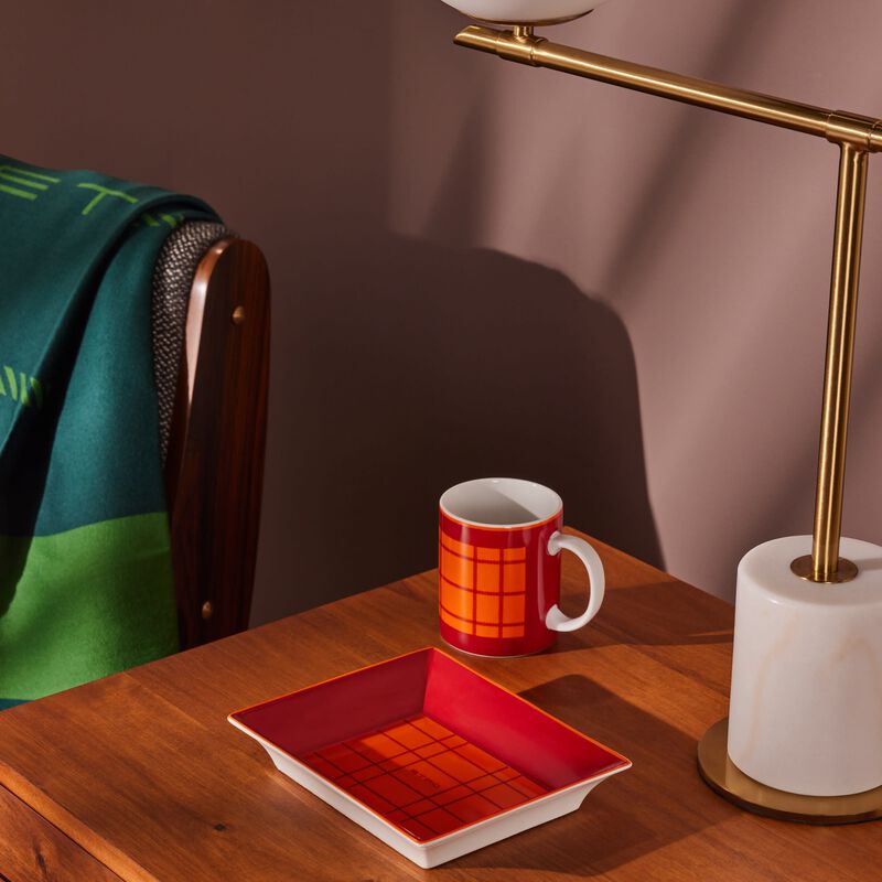 Tartan Mug Red etro tartan mug red