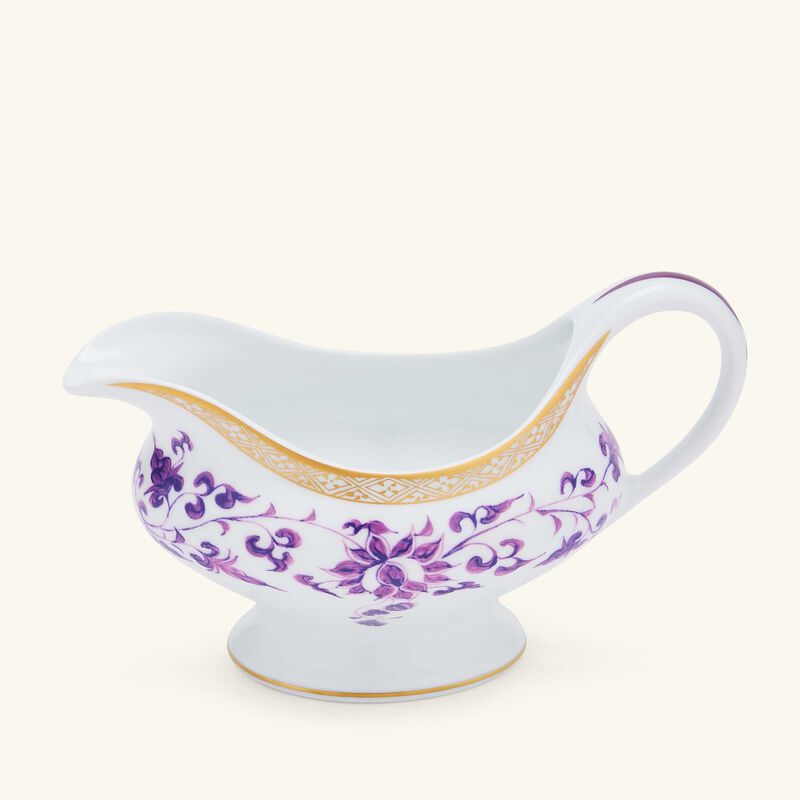 Prunus Gravy Boat Purple bernardaud prunus gravy boat purple