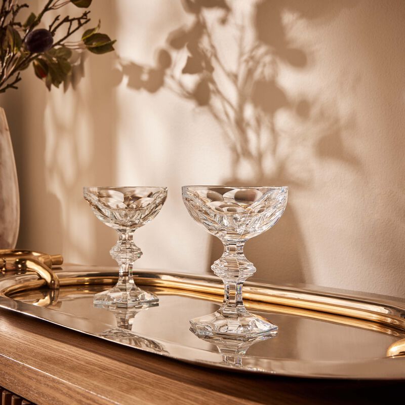 باكارا طقم هاركورت 1841 مؤلف من كوبين للمشروب باللون الشفاف