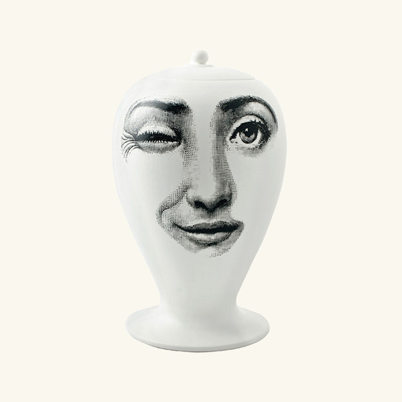 Antipatico Vase Medium White fornasetti antipatico vase medium white