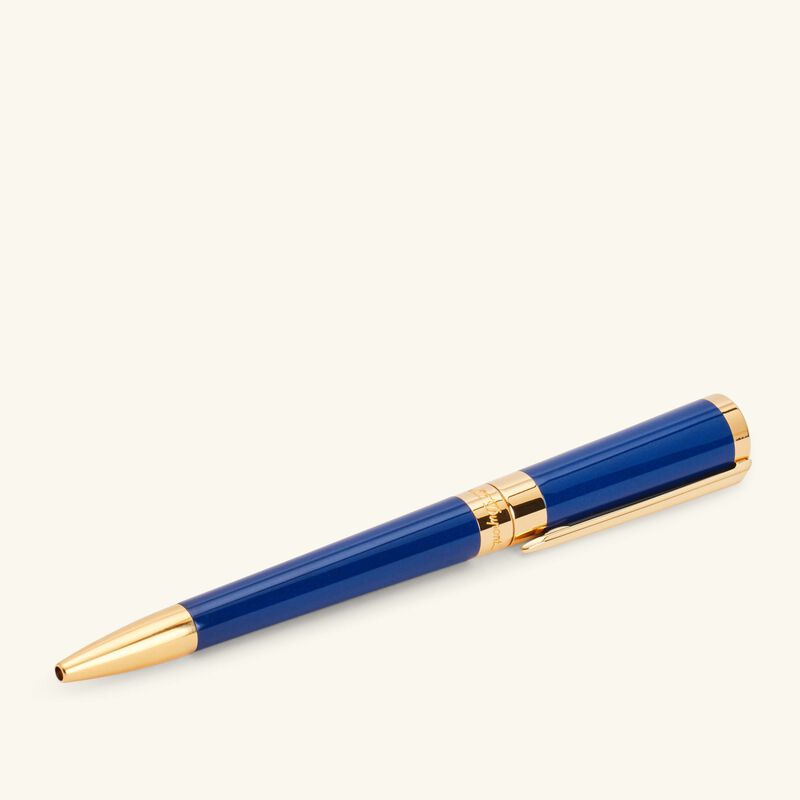 st dupont liberte rollerball pen blue