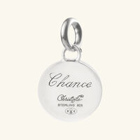 Chri-Chri Ondulations Medal Sterling Silver christofle chri chri ondulations medal sterling silver