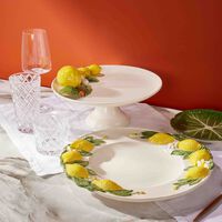Lemon Charger Plate Round White 36cm les ottomans lemon charger plate round white 36cm