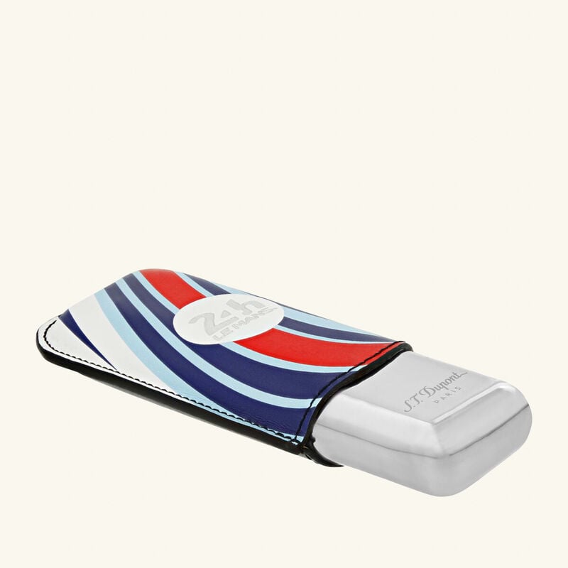 24H Le Mans Double Cigar Case st dupont 24h le mans double cigar case