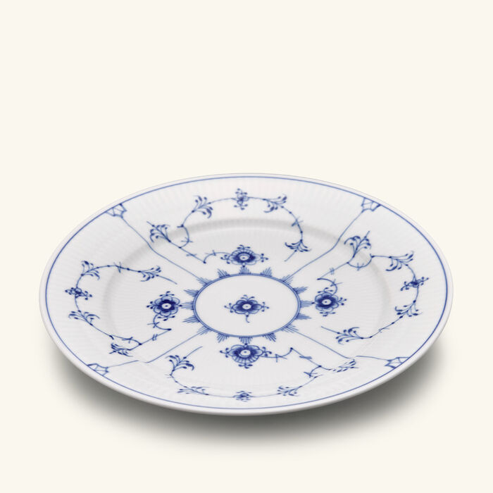 Blue Fluted Plain Dessert Plate Round White 22cm royal copenhagen blue fluted plain dessert plate round white 22cm