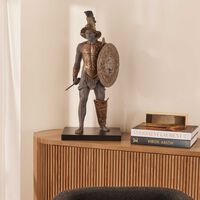 Gladiator Sculpture Extra Large Black lladro gladiator sculpture extra large black