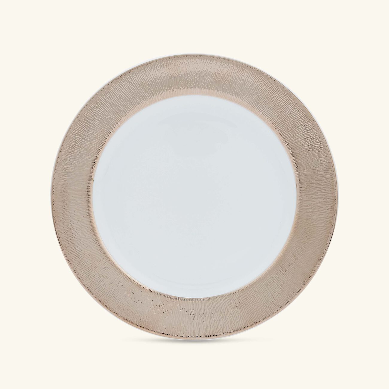 Dune Salad Plate Round White 21cm bernardaud dune salad plate round white 21cm