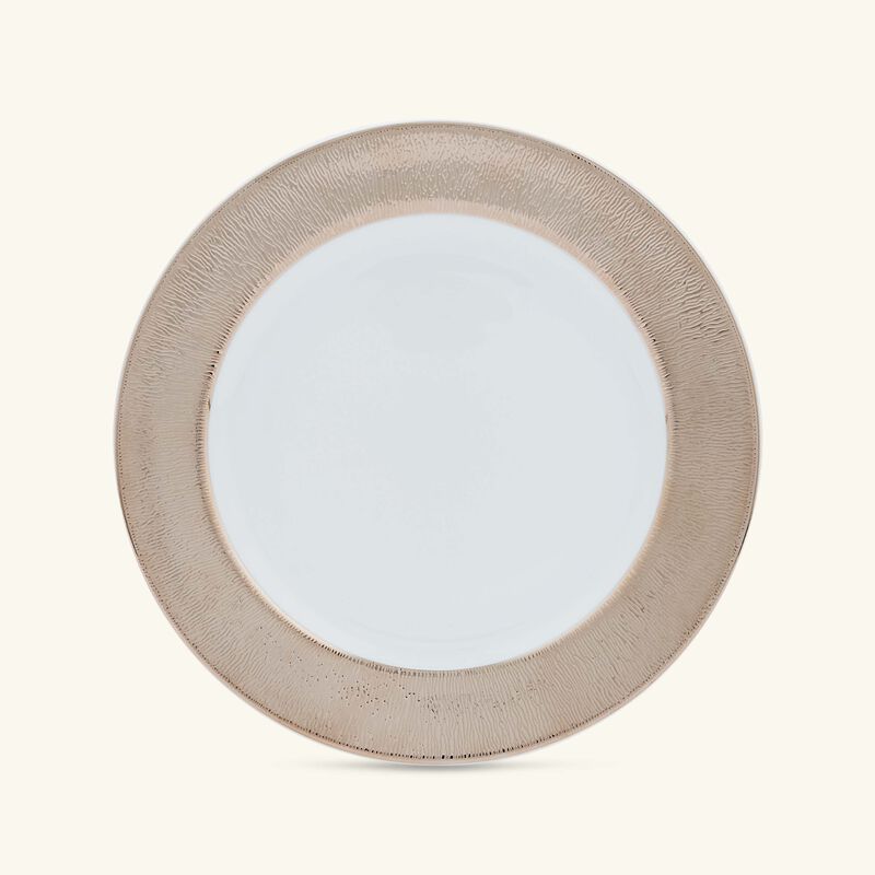 Dune Salad Plate Round White 21cm bernardaud dune salad plate round white 21cm