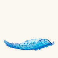 daum mer de corail centerpiece blue limited edition