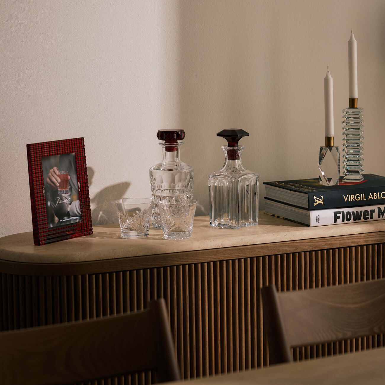 Harcourt Decanter Red baccarat harcourt decanter red