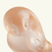 Piou Tail Down Sculpture Small Pink lalique piou tail down sculpture small pink