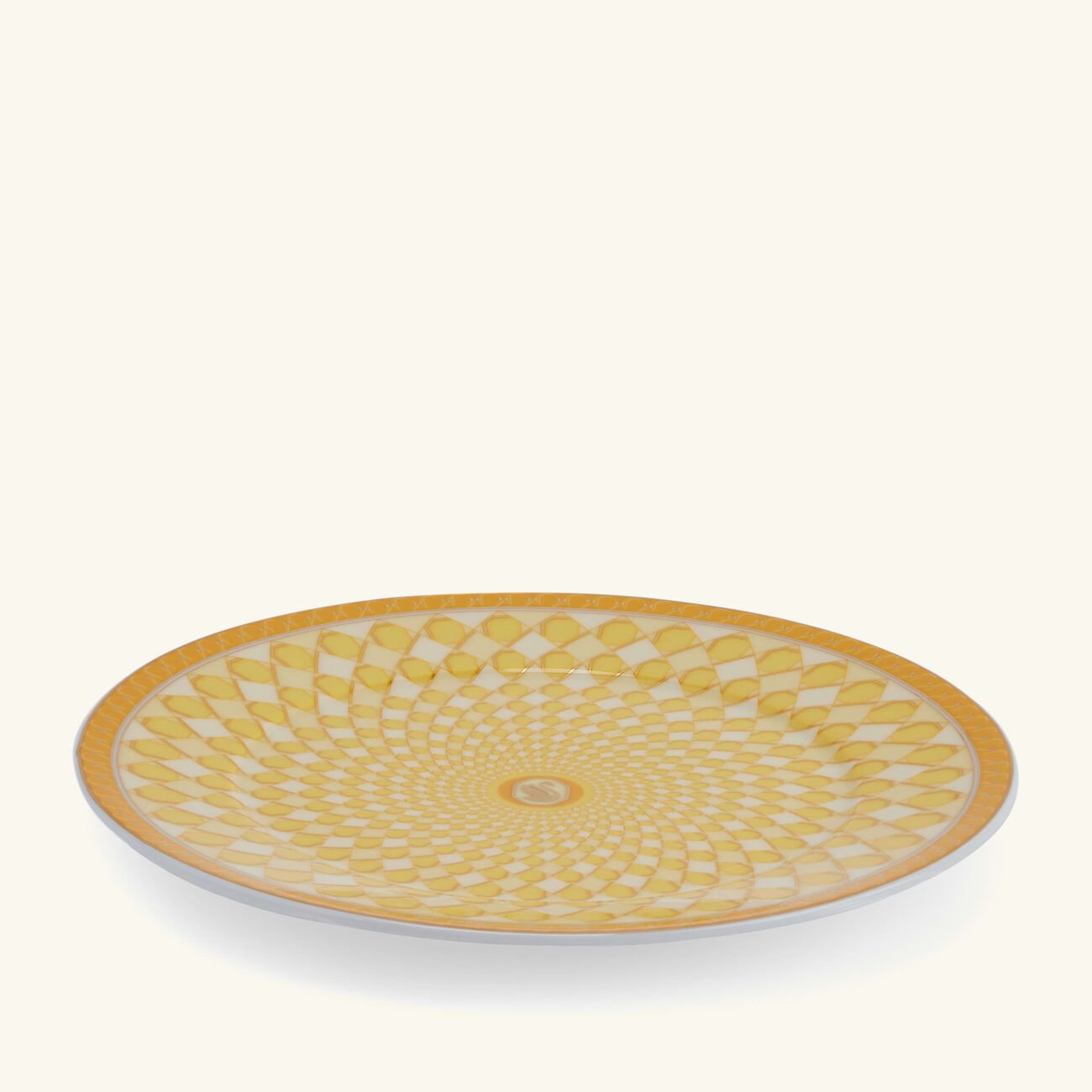 rosenthal signum jonquil plate round yellow 18cm
