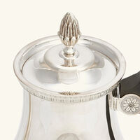 christofle malmaison tea pot silver plated