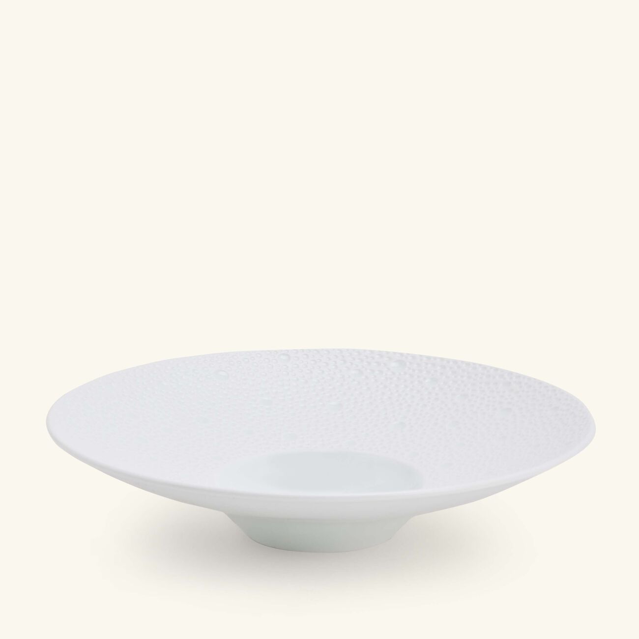 Ecume Coupe Plate White bernardaud ecume coupe plate white