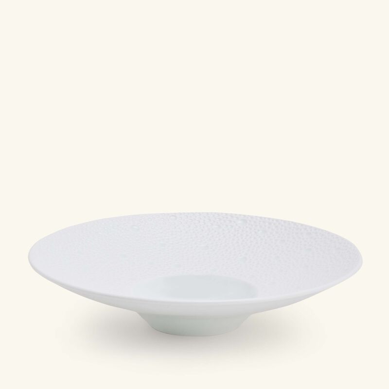 Ecume Coupe Plate White bernardaud ecume coupe plate white