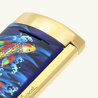 Minijet Koi Fish Lighter Blue st dupont minijet koi fish lighter blue