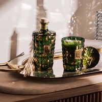 edion iris green candle   diffuser set