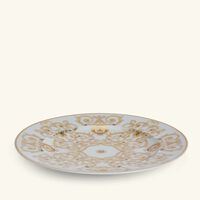 versace medusa gala dinner plate round white 18cm