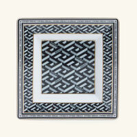 La Greca Trinket Tray Square Black versace la greca trinket tray square black
