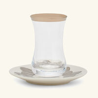 villari peacock oriental coffee cup white