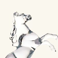baccarat marengo horse sculpture medium clear