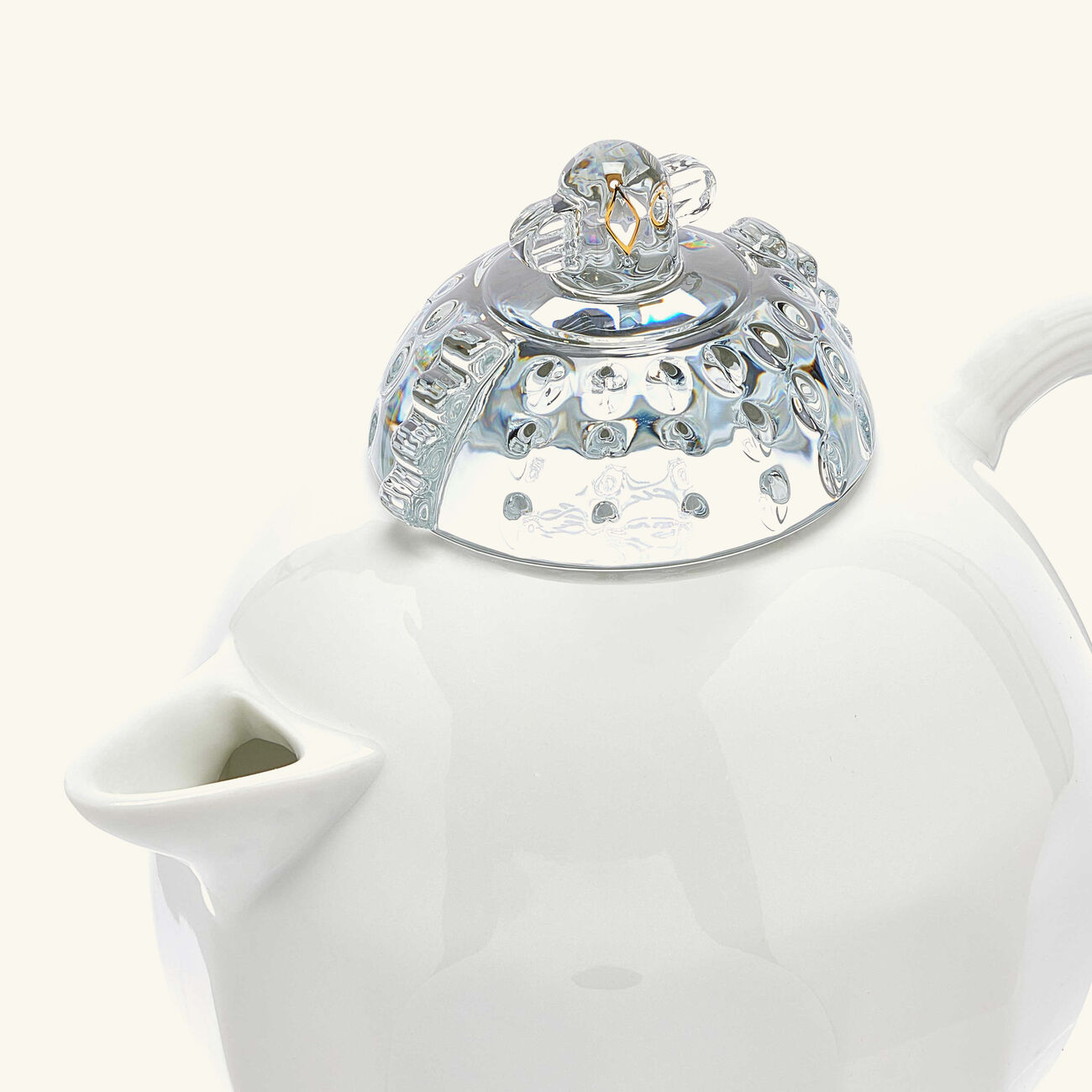 باكارا طقم الشاي هاركورت فاوناكريستوبوليس شفاف