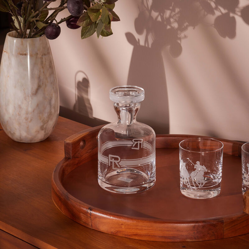ralph lauren home ashton decanter  clear