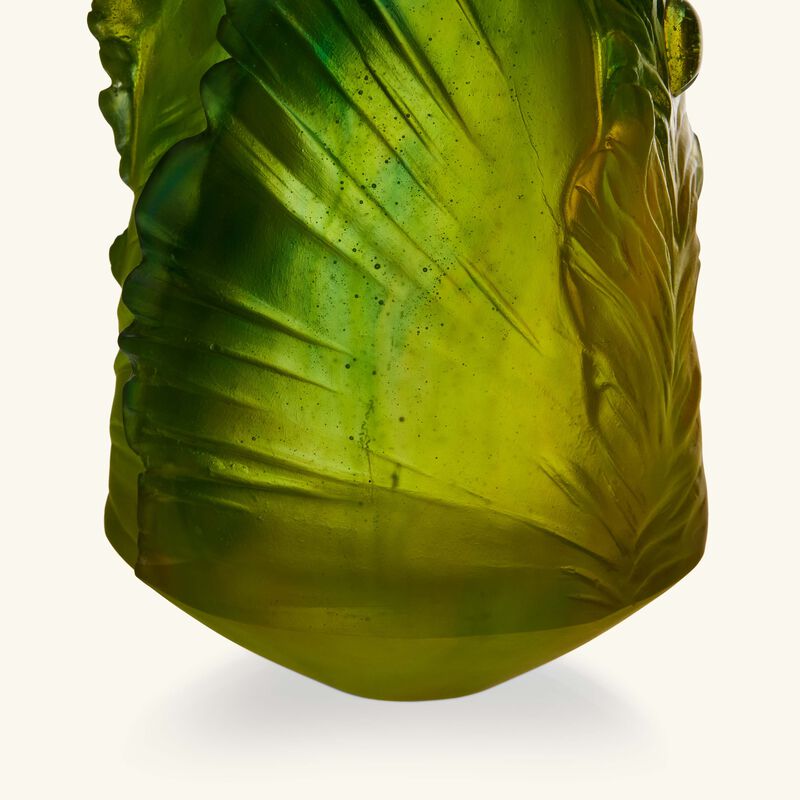 دوم مزهرية فلور دو باون إكزوتيك صغيرة باللون الأخضر   إصدار محدود