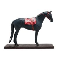 English Purebred Horse Sculpture, small