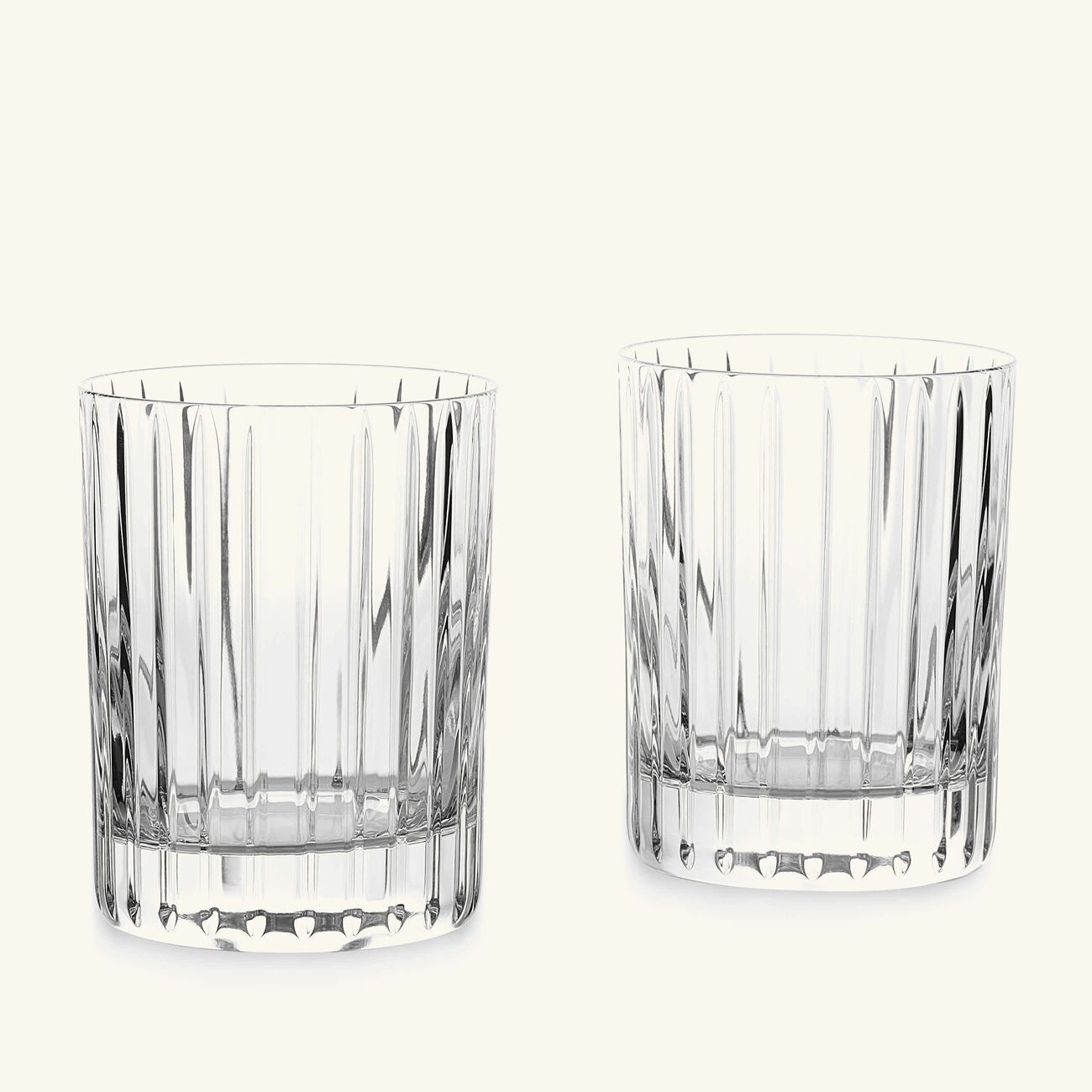 baccarat harmonie drinking glass extra large clear set of 2