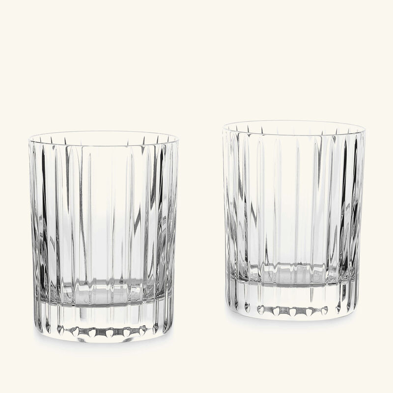 baccarat harmonie drinking glass extra large clear set of 2