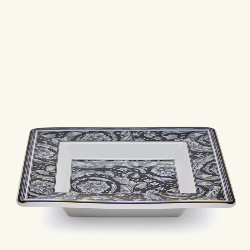 Barocco Trinket Tray Square Small versace barocco trinket tray square small